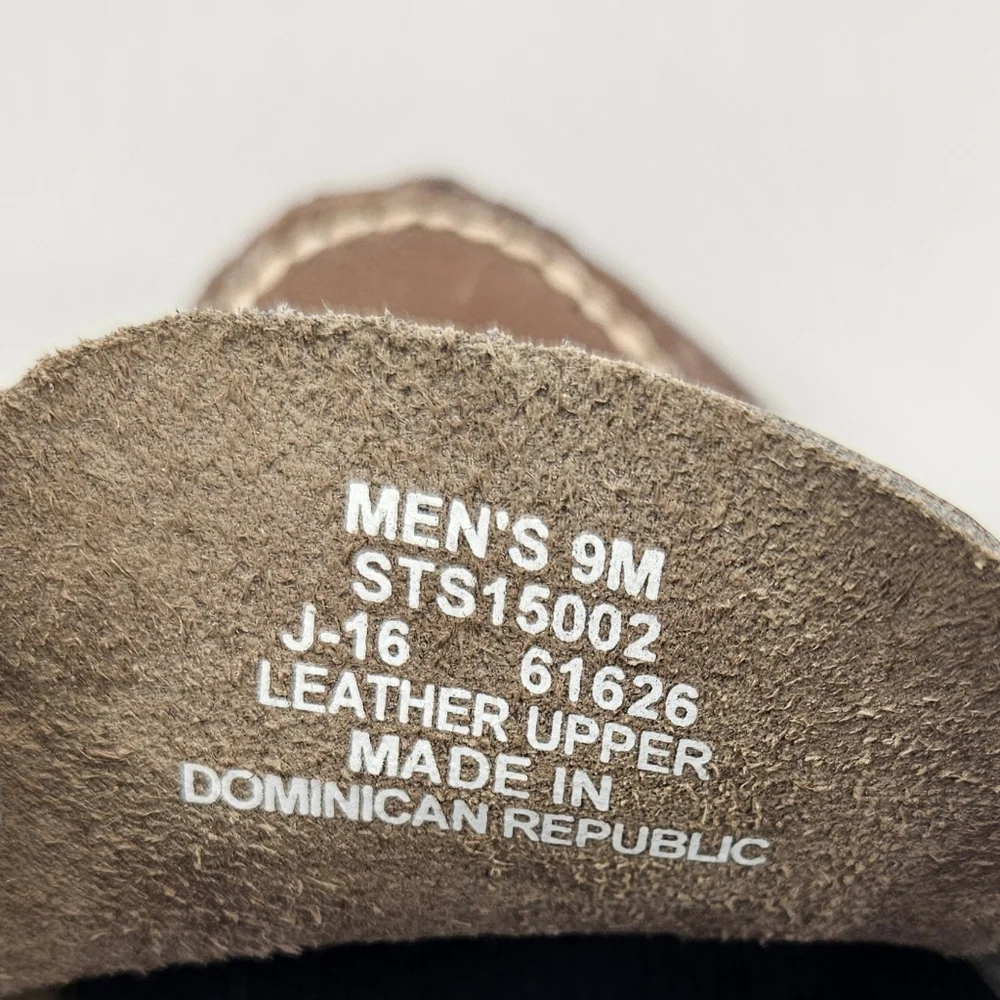 Sperry Top-Sider Mens 9M Brown Leather Authentic Original Boat‎ Shoes STS15002